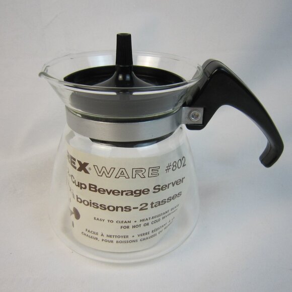 Pyrex Ware 2 Cup Beverage Server # 802 - Mini 4" tall - Picture 1 of 7